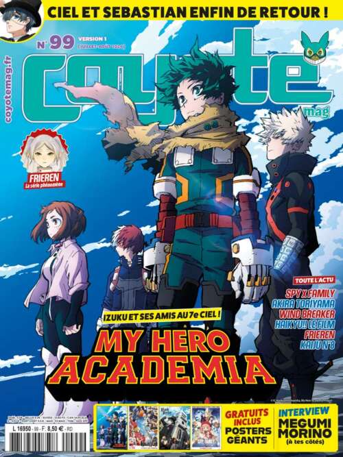 Coyote Mag n°99 – MY HERO ACADEMIA