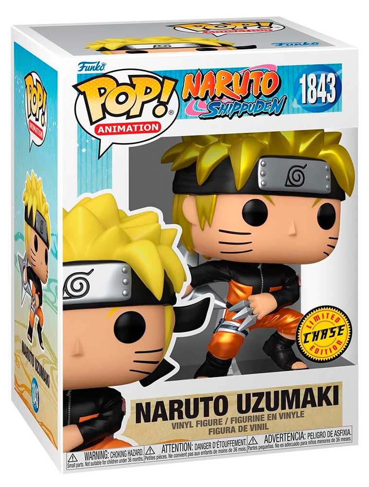 NARUTO SHIPPUDEN – Figurine Funko 1843 – Naruto Uzumaki - CHASE