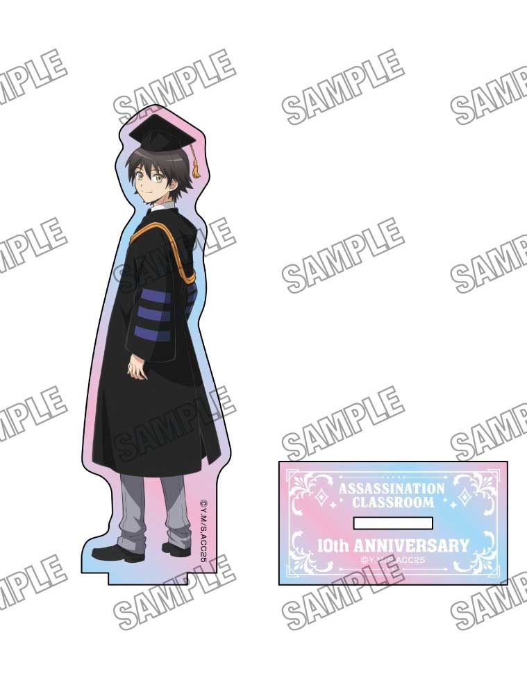 ASSASSINATION CLASSROOM - Aurora Acrylic Stand - 10e anniversaire - Yuma Isogai