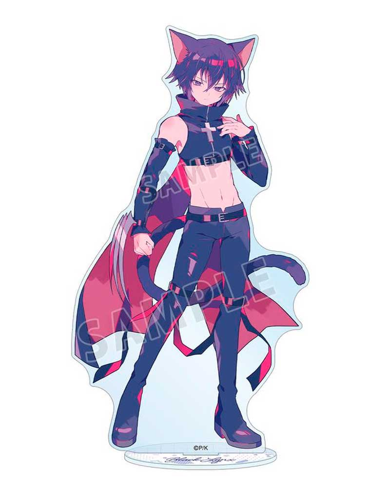 SHUGO CHARA! - Acrylic Stand - Yumenouchi-san Illustration Black Lynx Charanari