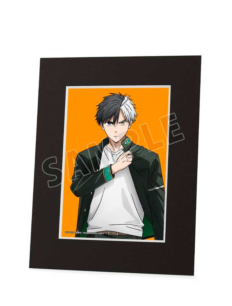 WIND BREAKER - Illustration encadrée - Chara Fine Mat - Haruka Sakura