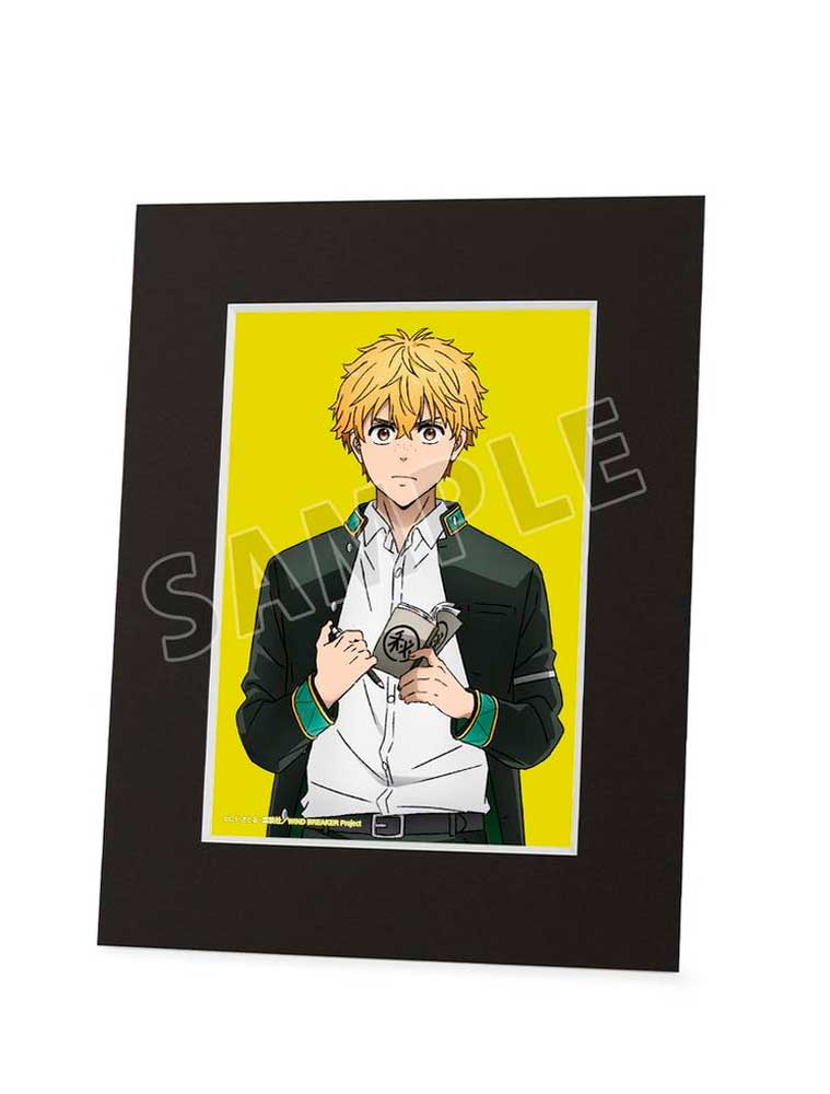 WIND BREAKER - Illustration encadrée - Chara Fine Mat - Akihiko Nirei